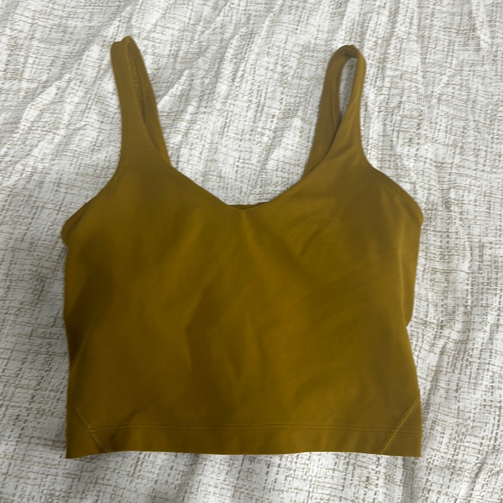 LULULEMON ALIGN TOP SIZE 6 NO PADS